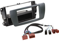 Panneau 2-DIN avec compartiment Seat Ibiza galway gris