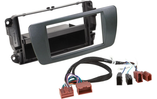Panneau 2-DIN avec compartiment Seat Ibiza galway gris