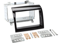Panneau 2-DIN Fiat Ducato - Citroën Jumper - Peugeot Boxer - Couleur: Noir Piano