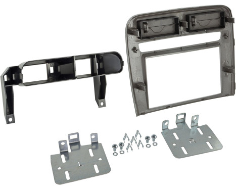 Panneau 2-DIN Fiat Grande Punto 2005-2010 Couleur: Anthracite Métallisé, Image 4