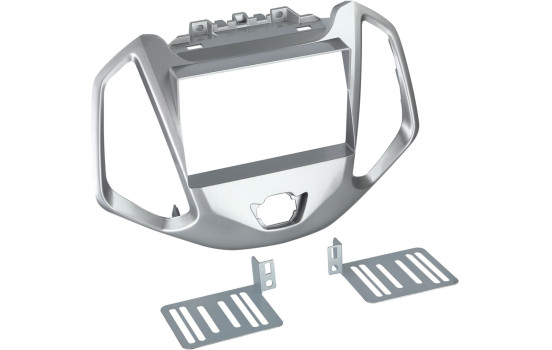 Panneau 2-DIN Ford Ecosport 2014-2019 Couleur: Argent
