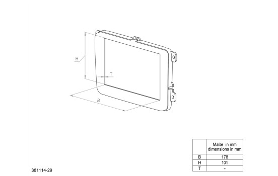 Panneau 2-DIN Ford Ecosport 2014-2019 Couleur: Argent, Image 2