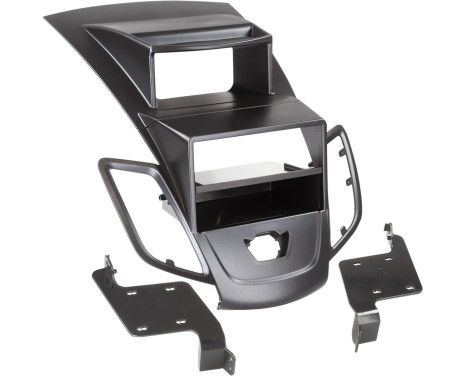 Panneau 2-DIN Ford Fiesta avec écran multifonctions 2008-2013 - Couleur : Noir