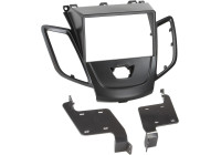 Panneau 2-DIN Ford Fiesta sans écran multifonction 2008-2017 - Couleur : Noir (voir description)