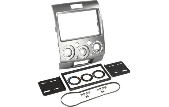 Panneau 2-DIN Ford Ranger - Mazda BT50 Couleur: Argent