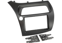 Panneau 2-DIN Honda Civic 2006-2012 - Couleur: noir