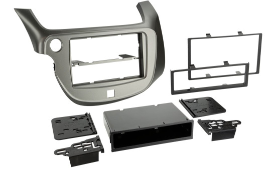 Panneau 2-DIN Honda Fit/ Jazz 2009-2013 - Couleur: noir