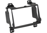 Panneau 2-DIN Hyundai H1 2008-2015 Couleur: Touch Caoutchouc Noir