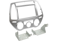 Panneau 2-DIN Hyundai I20 2012-2014 Couleur: Argent