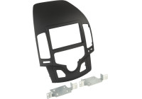 Panneau 2-DIN Hyundai I30 2007-2012 Couleur: Rubbertouch Noir