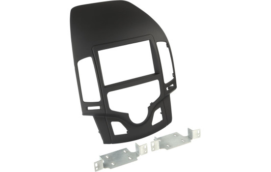 Panneau 2-DIN Hyundai I30 2007-2012 Couleur: Rubbertouch Noir