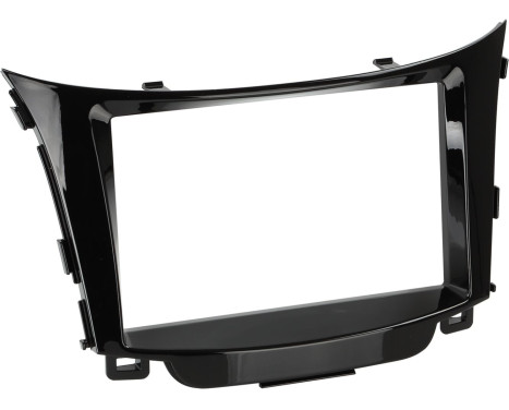 Panneau 2-DIN Hyundai I30 2012-2016 Couleur: Noir Piano, Image 4