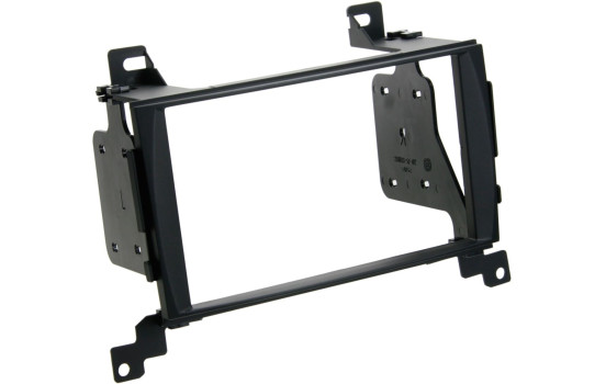 Panneau 2-DIN Hyundai Santa Fé 2007-2012 - Couleur: noir