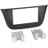 Panneau 2-DIN Iveco Daily 2014-2022 Couleur: Noir