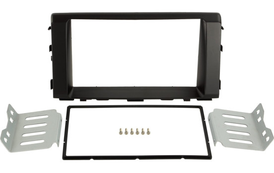 Panneau 2-DIN Kia Rio 2017-2023 - Couleur: noir, Image 4
