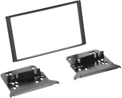 Panneau 2-DIN Kia Sorento 2006-2009 Couleur: Noir