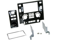 Panneau 2-DIN Land Rover Defender 2007- Noir Piano