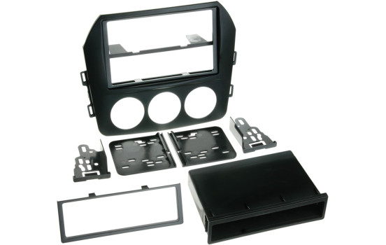 Panneau 2-DIN Mazda MX 5 2009-2015 - Couleur: Noir