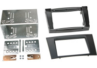 Panneau 2-DIN Mercedes Benz Classe E / CLS - Couleur: Noir