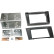 Panneau 2-DIN Mercedes Benz Classe E / CLS - Couleur: Noir