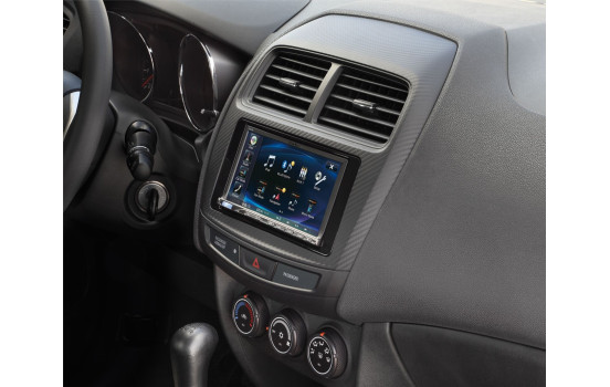 Panneau 2-DIN Mitsubishi ASX 2014-2018 - Couleur: Noir Piano, Image 3