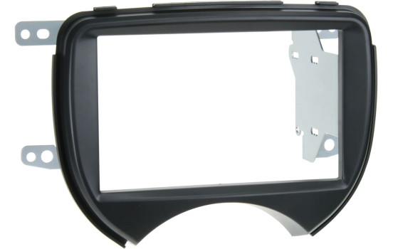 Panneau 2-DIN Nissan Micra 2010-2013 Couleur: Noir