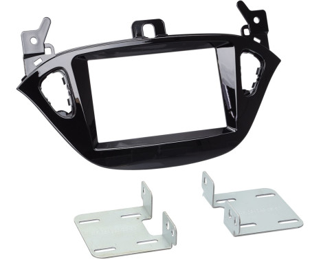 Panneau 2-DIN Opel Adam / Corsa E Couleur: Noir Piano