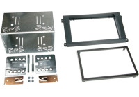 Panneau 2-DIN Porsche Cayenne 2002-2010 - Couleur: noir