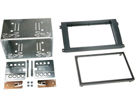 Panneau 2-DIN Porsche Cayenne 2002-2010 - Couleur: noir