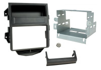 Panneau 2-DIN Porsche Macan 2014-2016 - Couleur : Noir