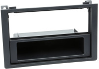 Panneau 2-DIN Saab 9.3 2005-2012 - Couleur: Noir