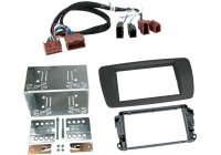 Panneau 2-DIN Seat Ibiza 2014-2017 Couleur: Gris Tuam
