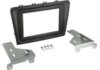 Panneau 2-DIN Skoda Rapid 2013-2019 noir