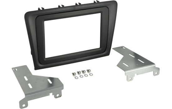 Panneau 2-DIN Skoda Rapid 2013-2019 noir
