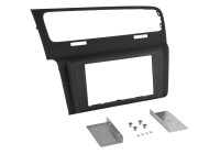 Panneau 2-DIN Volkswagen Golf 7 2012-2019 Couleur: noir mat