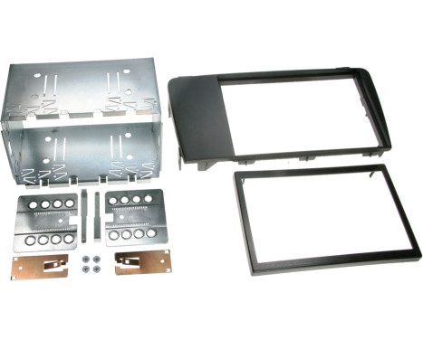 Panneau 2-DIN Volvo S60/ V70/ XC70 - Couleur : Noir
