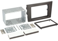 Panneau 2-DIN Volvo XC90 2002-2014 - Couleur: Noir