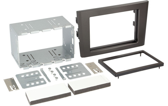 Panneau 2-DIN Volvo XC90 2002-2014 - Couleur: Noir