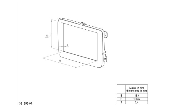 Panneau 2-DIN Volvo XC90 2002-2014 - Couleur: Noir, Image 4