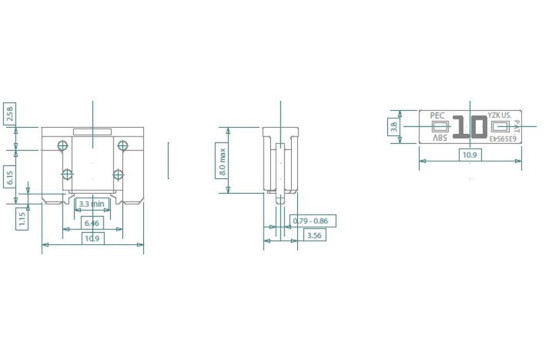 Mini Low Profile Fusible, Image 2