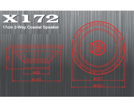 Excalibur Speakerset 400W max 17cm, Image 3