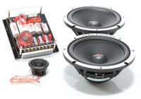 Système double Compo 2 voies haut de gamme en néodyme HX-SERIES DUST EVO 3 165 mm