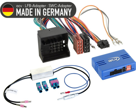 SWI Audi/Seat/Skoda/Volkswagen Quadlock Fakra (f) Ensemble > DIN (42svw017)