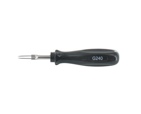 Tracteur TGS 2,8 mm. Fiche plate