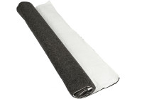 Tissu d'ameublement autocollant 70 x 140 cm anthracite