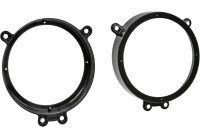 Anneau de haut-parleur 165 mm Mercedes Benz Classe C/Classe CLK/Classe CLC/Classe G Porte avant