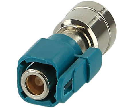 Adaptateur d'antenne ISO (w) -> Fakra (w) (court) pour divers modèles BMW - Renault - Mini - Dacia