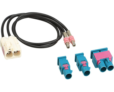 Kit adaptateur d'antenne double FAKRA (w) > 1 antenne double / 2 antennes simples