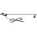 Antenne de fenêtre ACV AM/FM noire 100 cm extensible en 3 parties, Vignette 2