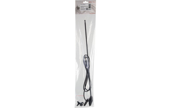 Antenne de fenêtre ACV AM/FM noire 100 cm extensible en 3 parties, Image 4